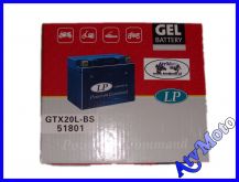 Akumulator żelowy GTX20L-BS 12V 18AH 175x86x154